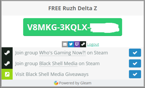 Цифровая дистрибуция - Получаем бесплатно Ruzh Delta Z